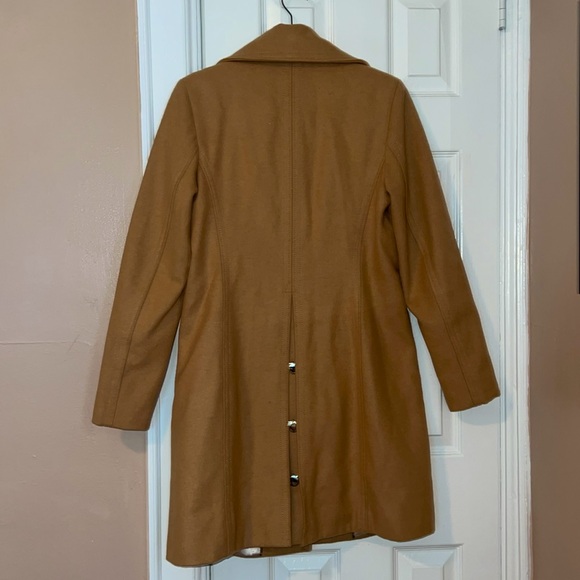 Calvin Klein Classic Single Breasted Wool Coat - Picture 5 of 9